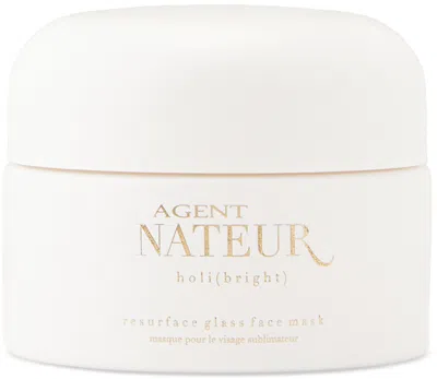 AGENT NATEUR HOLI(BRIGHT) RESURFACE GLASS FACE MASK, 1 OZ