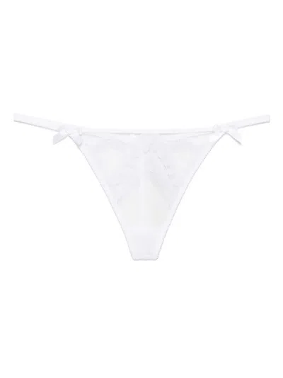 Agent Provocateur Alysia Thong In White