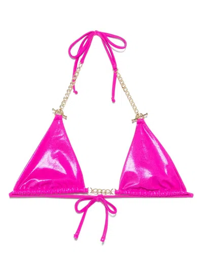Agent Provocateur Antronella Bikini Top In 粉色