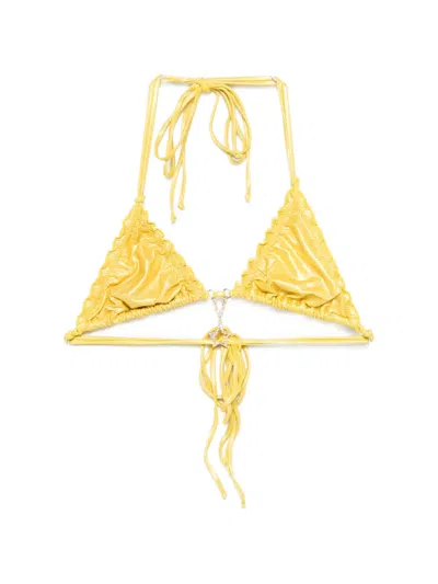 Agent Provocateur Berry Bikini Top In Yellow