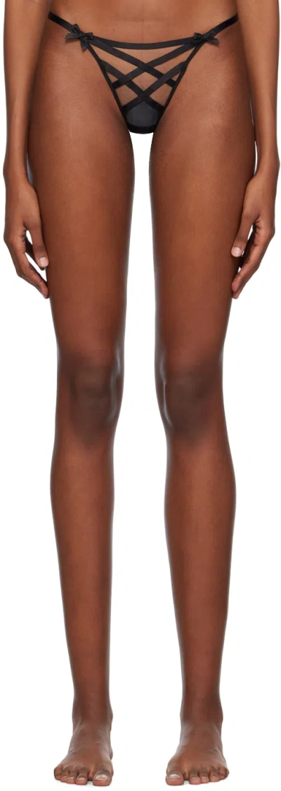 Agent Provocateur Black Briella Thong In 001691 Black/sand