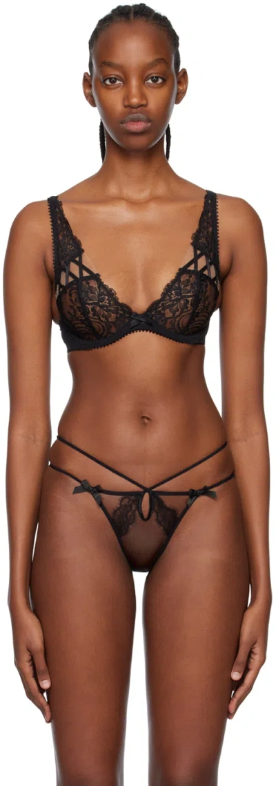 Agent Provocateur Black Cordellia Bra In 001000 Black