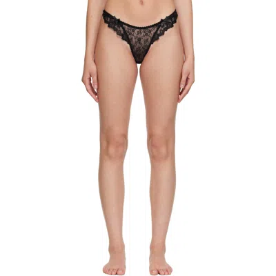 Agent Provocateur Black Josephina Thong