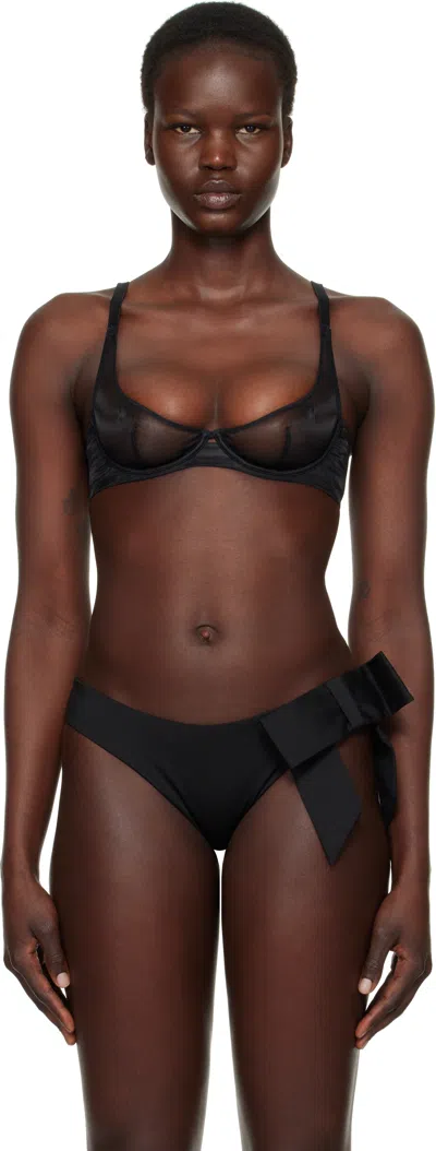 Agent Provocateur Black Lucky Bra In 001000 Black