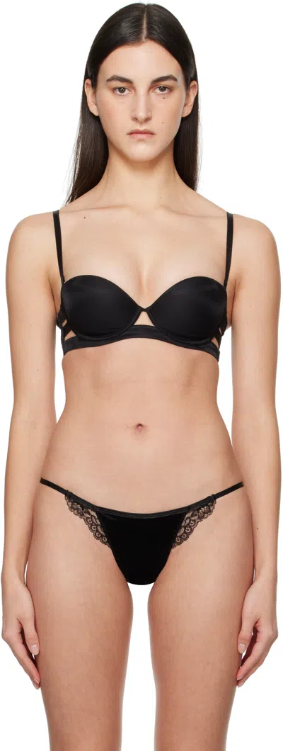 Agent Provocateur Black Lucky Bra In 001000 Black