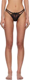 Agent Provocateur Black Rozlyn Thong In 001 Black