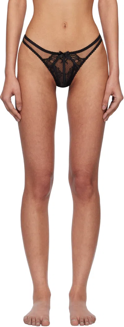Agent Provocateur Black Rozlyn Thong In 001 Black