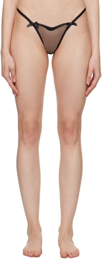 Agent Provocateur Black Saylor Thong In 001001 Black