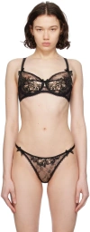 Agent Provocateur Black Violah Bra In 001000 Black