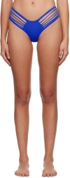 Agent Provocateur Blue Dakotta Bikini Bottom In 430000 Cobalt