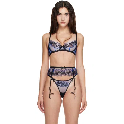 Agent Provocateur Blue Lindie Bra