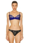 Agent Provocateur Dioni Bra In Cobalt