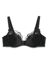 Agent Provocateur Embroidered-lace Bra In Black