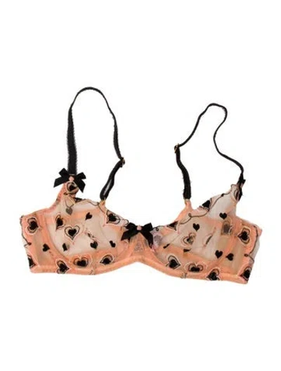 Pre-owned Agent Provocateur Floral Print Pajamas In Multi
