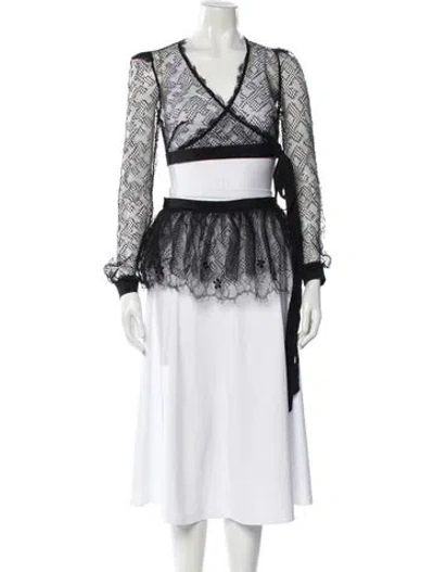 Pre-owned Agent Provocateur Lace Lace Pattern Pajamas W/ Tags In Multi