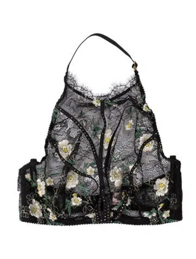 Pre-owned Agent Provocateur Lace Pattern Lounge Set In Black