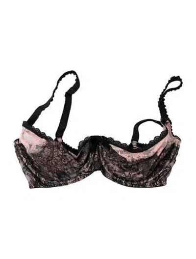 Pre-owned Agent Provocateur Lace Pattern Pajamas In Pink