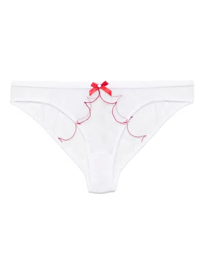 Agent Provocateur Lorna Briefs In White