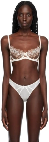Agent Provocateur Lindie Lace Bra In 111692 Sand/ivory