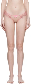 Agent Provocateur Pink Lindie Brief In 663000 Dusky Pink