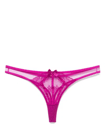 Agent Provocateur Rozlyn Thong In Purple