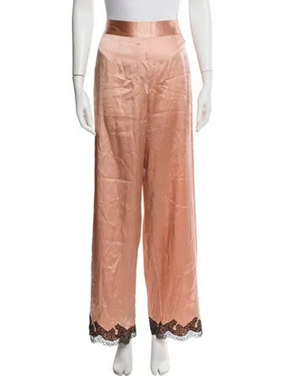 Pre-owned Agent Provocateur Silk Pajamas In Pink