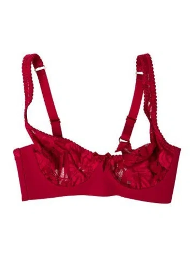 Pre-owned Agent Provocateur Strapless Crop Top W/ Tags In Red