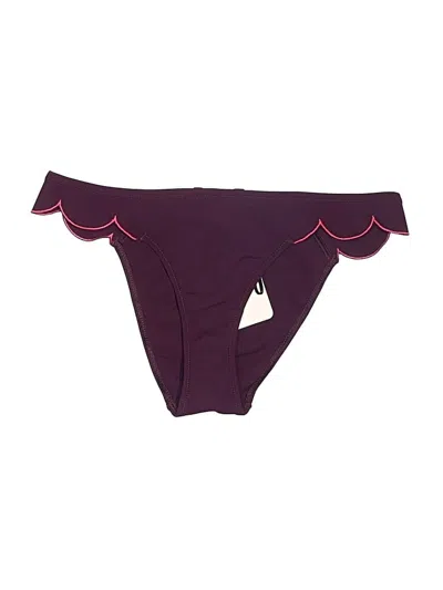 Pre-owned Agent Provocateur Swimsuit Bottoms In Burgundy