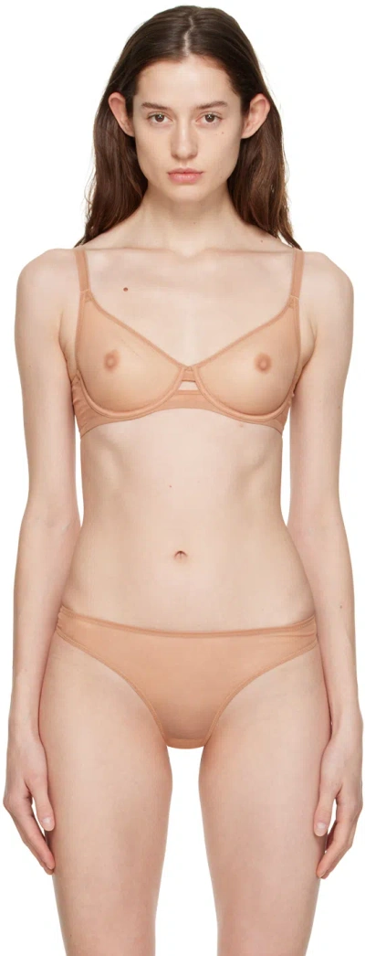 Agent Provocateur Tan Lucky Bra In 270 Noisette