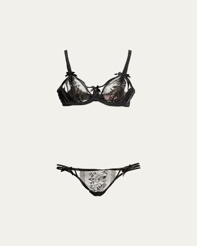 Agent Provocateur Tanya Cage Bra In Black