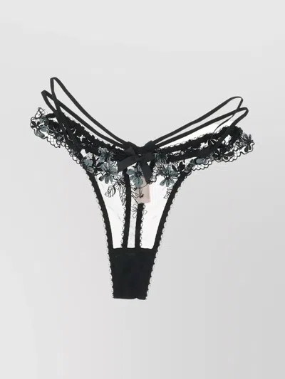 Agent Provocateur Thong With Bow And Lace Detailing