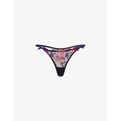 Agent Provocateur Zuri In Blue/pink/black