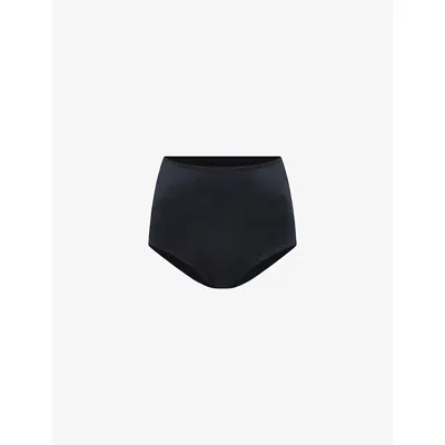 Agent Provocateur Womens Black Nikita High-waisted Satin Brief