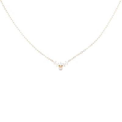 Pre-owned Agete Pink Gold (18k) Necklace () In Multi