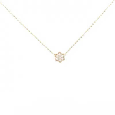 Pre-owned Agete Yellow Gold (18k) Necklace () In Multi