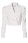 Aggi By Halewski Blazer Naya Aesthetic White