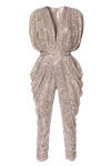 Aggi By Halewski Jumpsuit Saddie Champagne