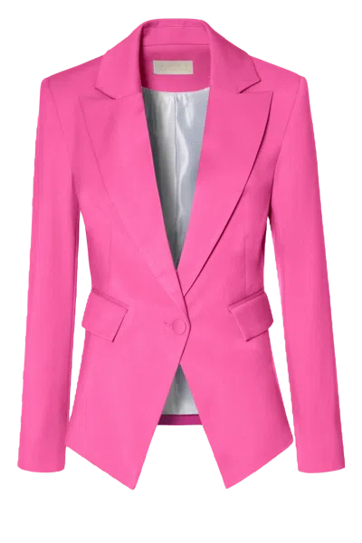 Aggi By Halewski Blazer Angela Very Berry In Pink