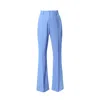 Aggi By Halewski Women's Blue Camilla Skyway Flared Pants In Blue