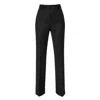 Aggi By Halewski Women's Kyle Black High Waisted Trousers In Black