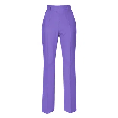 Aggi By Halewski Women's Kyle Purple Opulence  High Waist Trousers - Long
