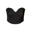 Aggi By Halewski Women's Lara Black Corset In Black