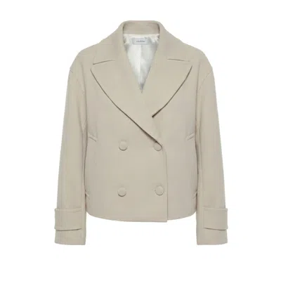Aggi By Halewski Women's Neutrals Lorena Jacket In Cold Ivory In Gray