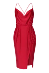 AGGI DRESS KIM RED