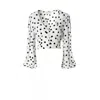 Aggi By Halewski Women's Alicia Bit Of White Blouse In White