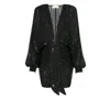 Aggi By Halewski Women's Black Kaia Raven Dress In Black