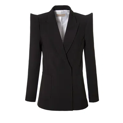 Aggi By Halewski Blazer Samantha Total Eclipse In Black