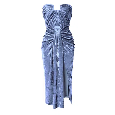 Aggi By Halewski Dress Bella Forget-me-not In Blue