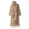 Aggi By Halewski Coat Mischa Nomad In Brown