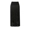 Aggi By Halewski Women's Cora Black Magic Skirt In Black